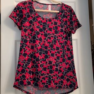 Lularoe classic size xs Minnie Mouse